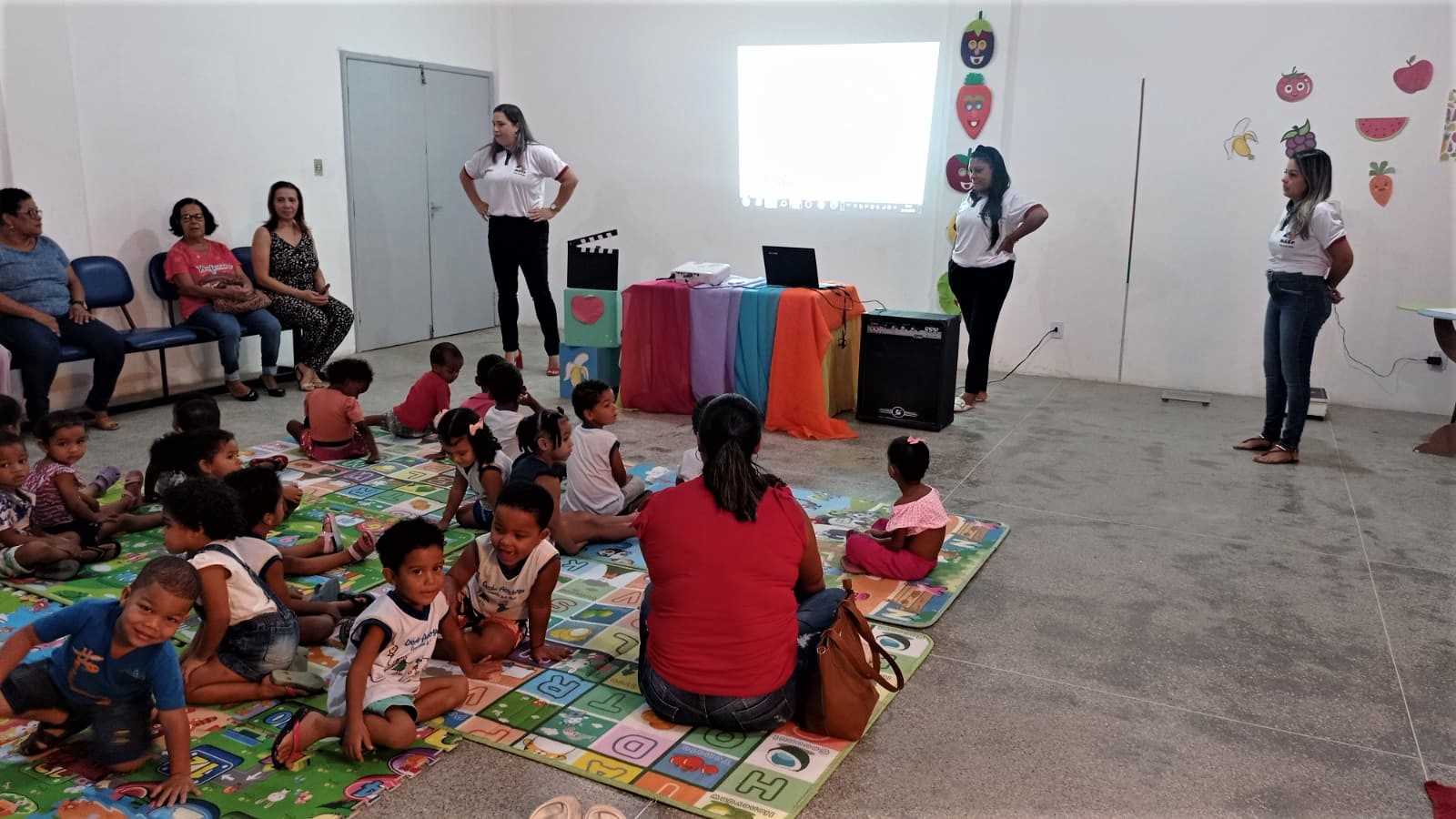 Camacã: O NASF comemorou o dia da Nutrição com diversão e aprendizado para alunos das creches